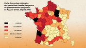 carte "pesticides" de Cash Investigation.